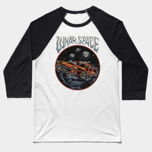 Lunar Space Baseball T-Shirt